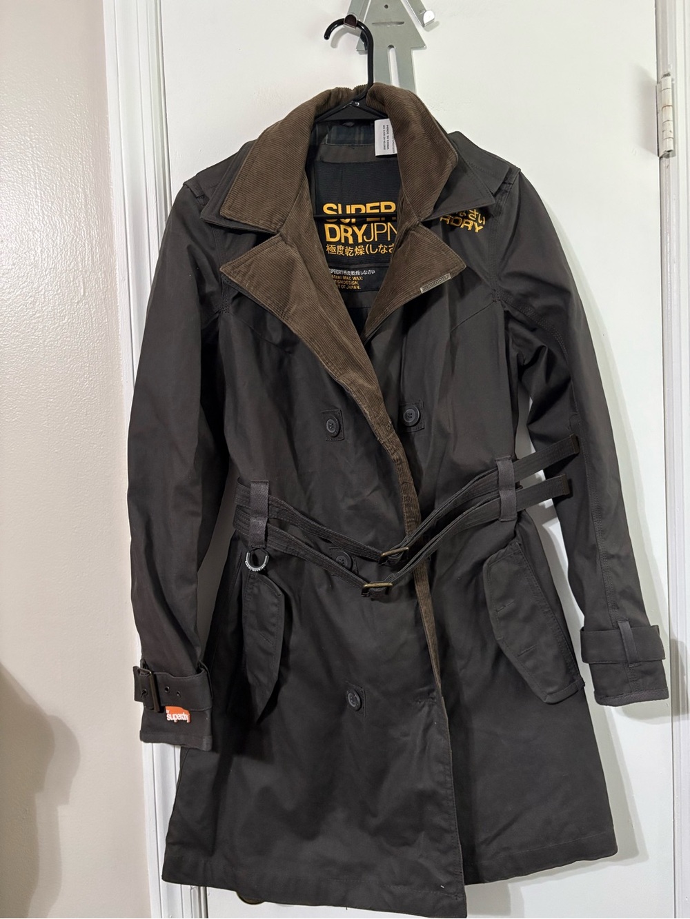 Superdry Safari Wax Mac jacket brown medium